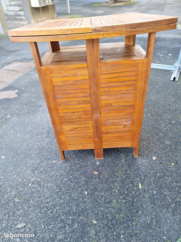 Bar en Teck Marine pliable (image 5)