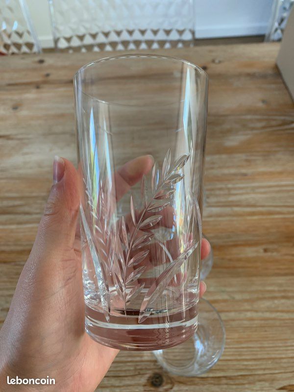 Verres en cristal J.G DURAND (image 3)