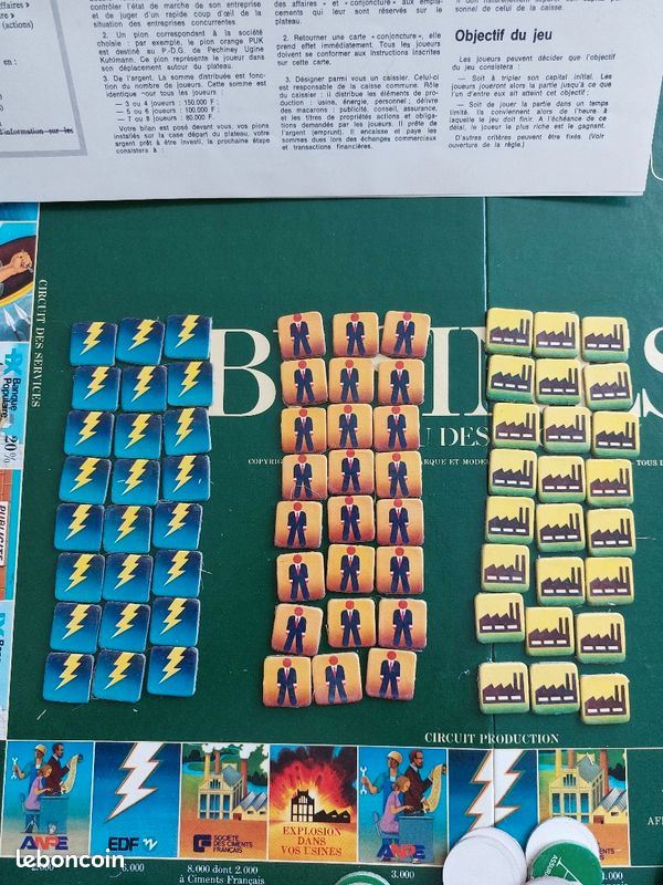 Jeu de société ancien : Business (image 10)