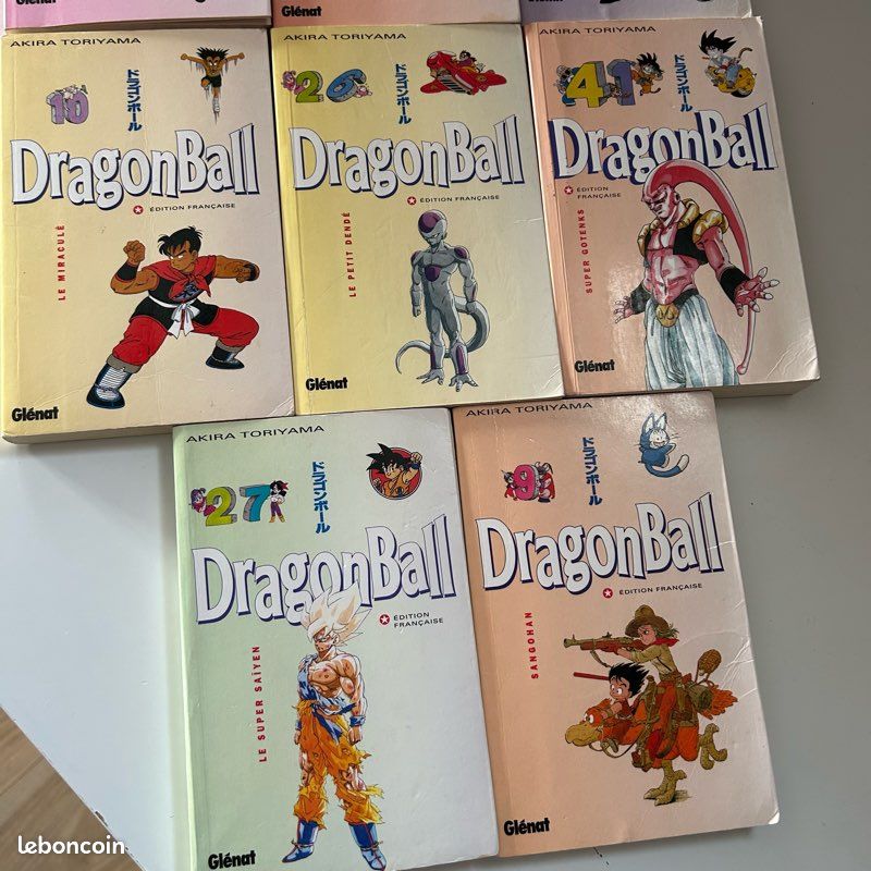 Lot 8 livres dragonball pastel glénat collection (image 5)