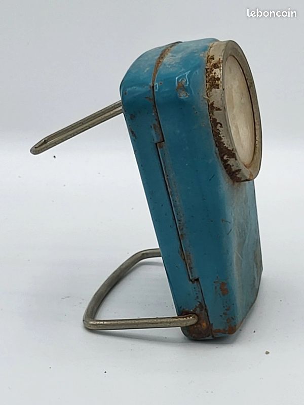 Ancienne Lampe De Poche Mazda 919 Bleu Made In France Vintage