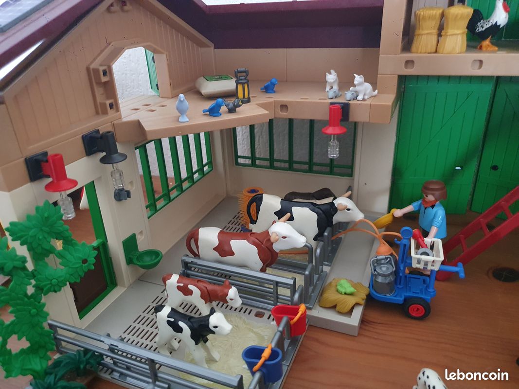 Playmobil ferme tracteur silo 4x4 enclos... (image 12)