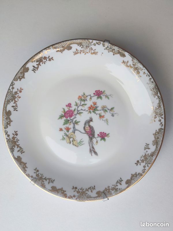 PORCELAIN DE LIMOGES: Les Oiseaux De Buffon EUR 125,00 - FR