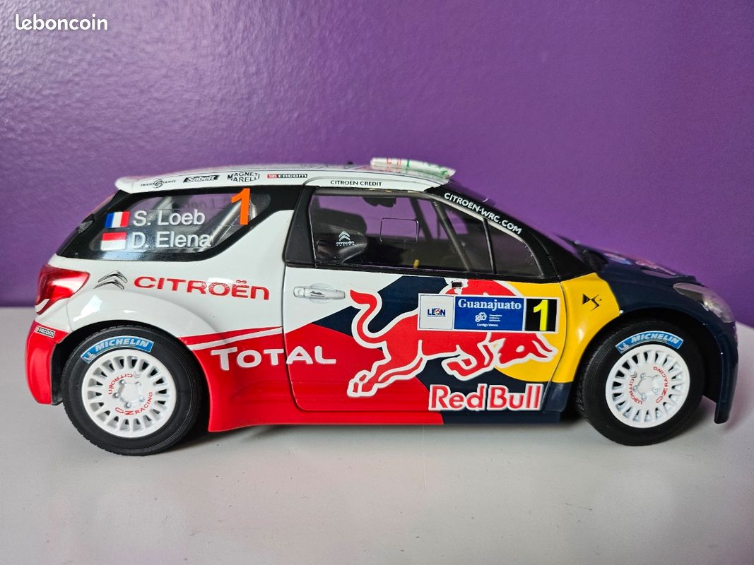 Citroen DS3 WRC LOEB Ganador del Rally de México 2011