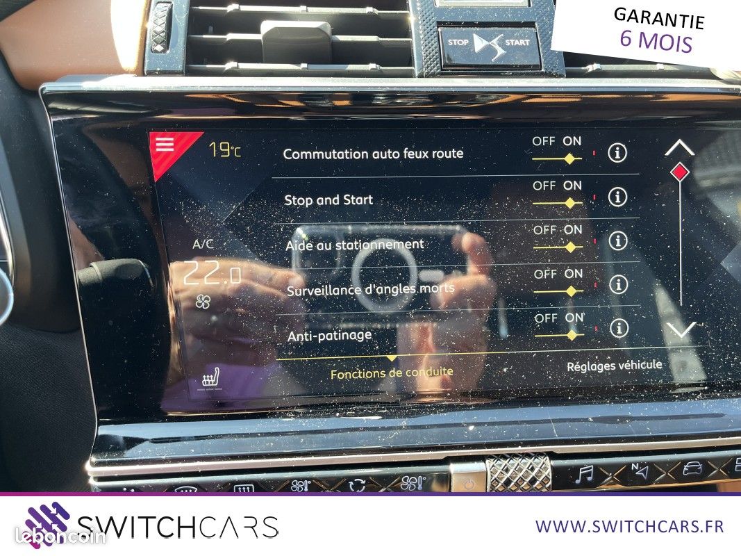 DS 7 Crossback 1.6 Puretech Grand Chic Opera 180 CH Toit Ouvrant (image 23)