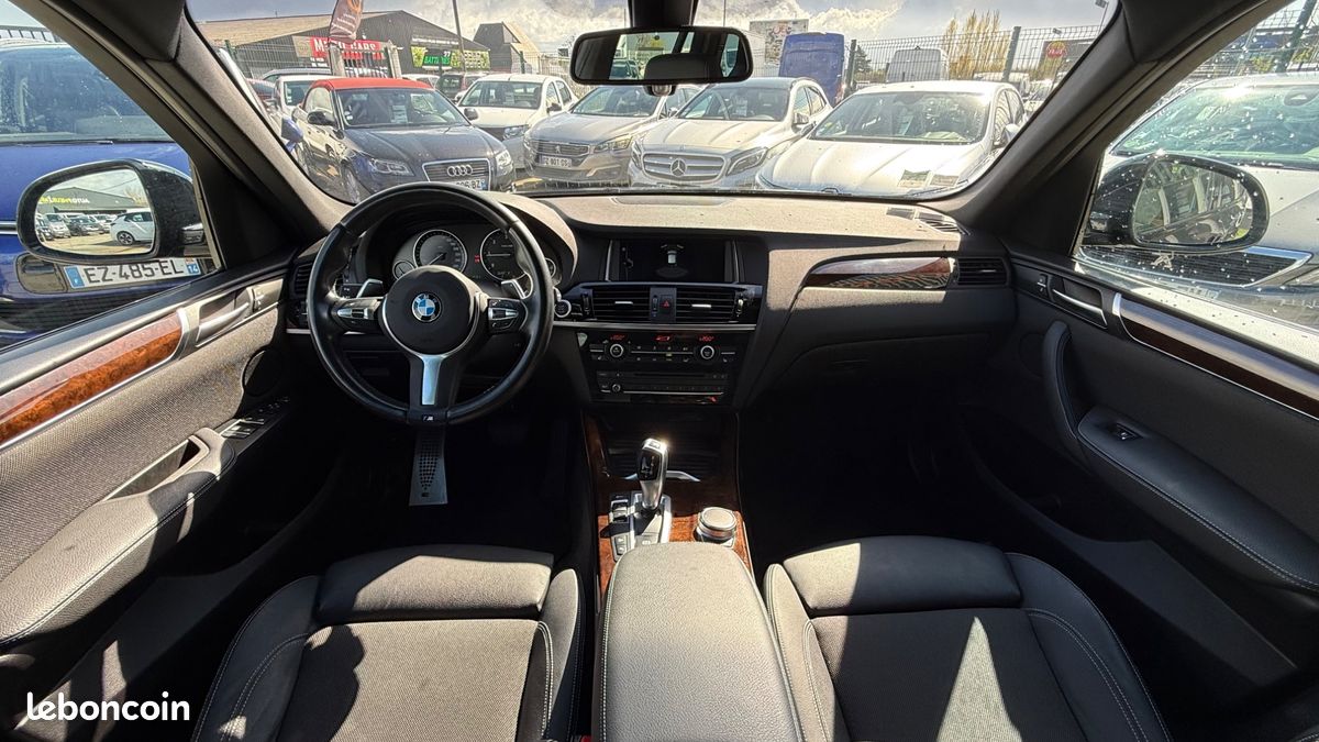 BMW X3 2.0 D 190CH M-SPORT XDRIVE BVA - RADAR DE RECUL - BLUETOOTH - RADIo - (image 15)