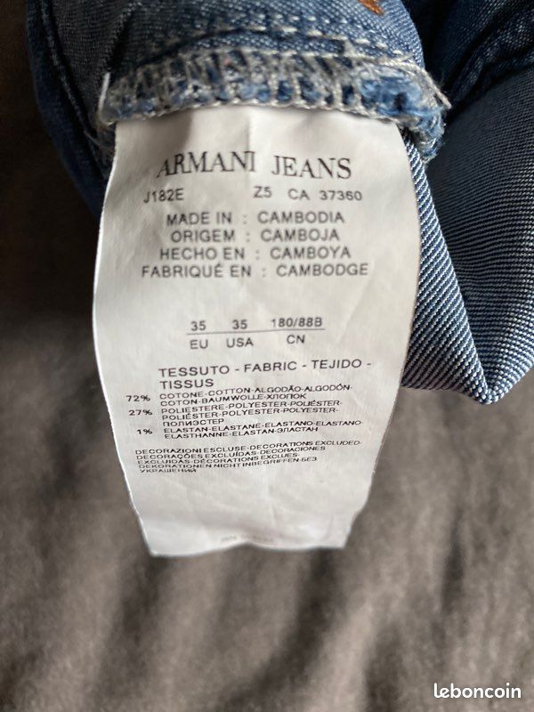 Jean Armani taille 43 (image 3)