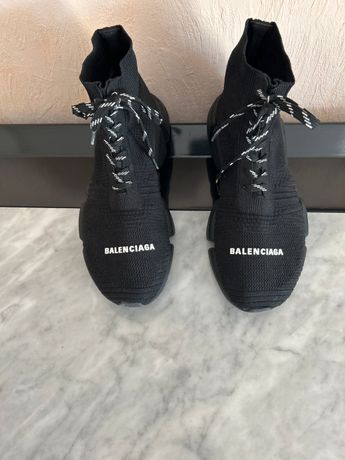 Chaussures Sneakers Balenciaga Speed 2.0 Rouge d'occasion