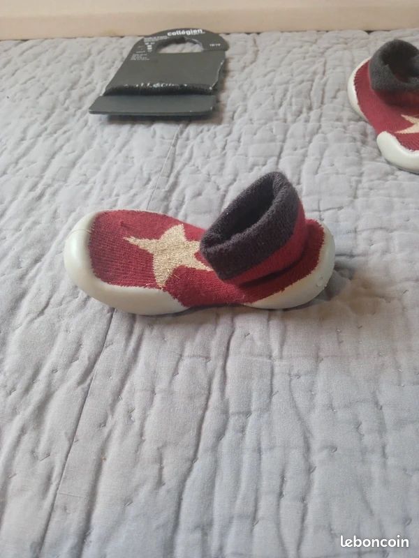 Chaussons bébé antidérapants Collégiens 18/19 (image 8)