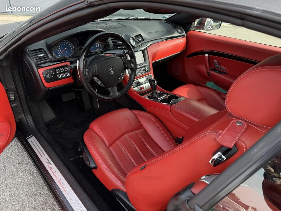 Maserati Grancabrio V8 4.7 440 CH BOITE ZF / FRANCAISE 3IEME MAIN REVISION POUR LA VENTE (image 5)