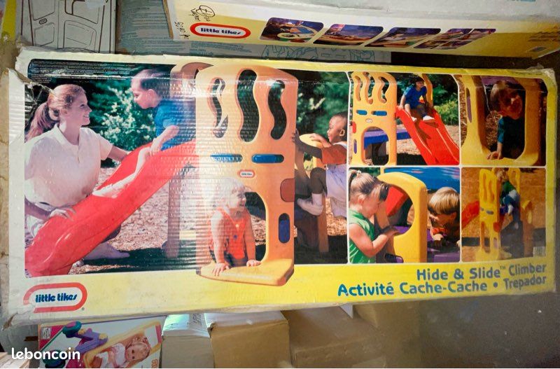 Toboggan Cache-Cache Little Tikes neuf en boîte d’origine (image 1)