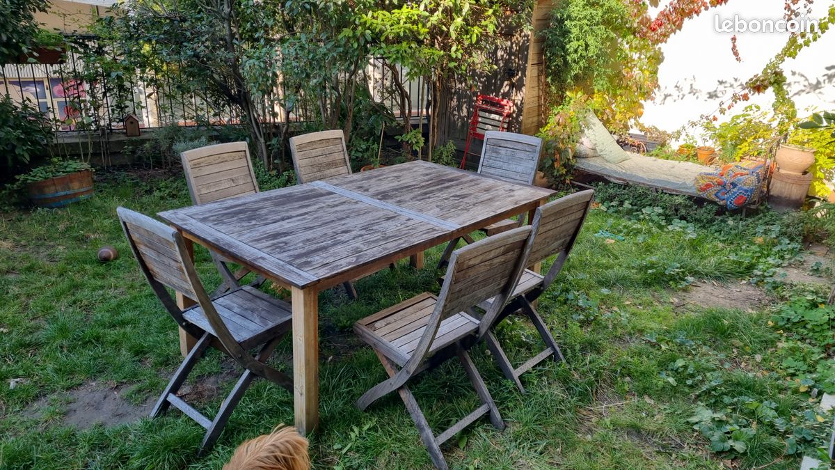 Table bois brut (image 1)