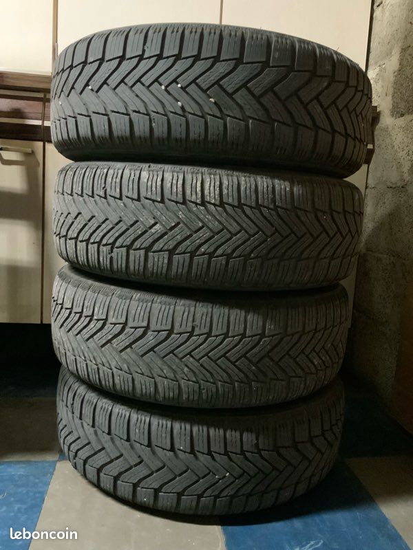 4 roues neige 185/65/15 michelin (image 1)