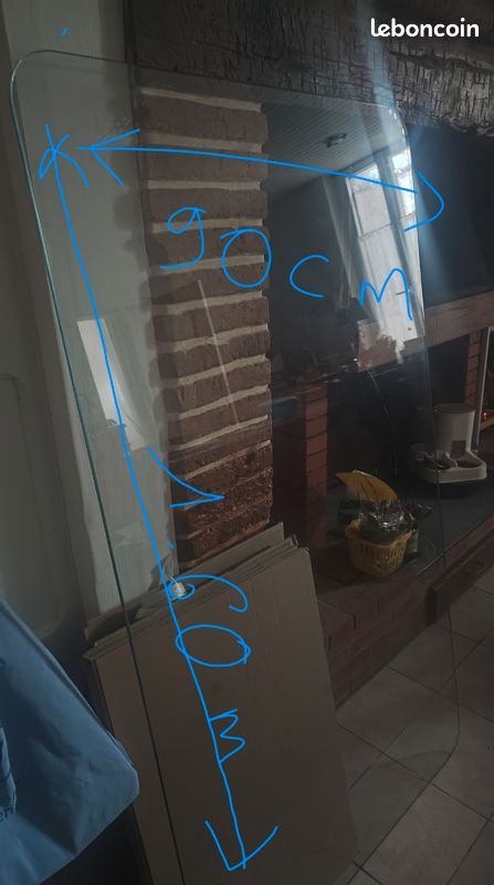 Plateau de verre pour table/ bureau (image 3)