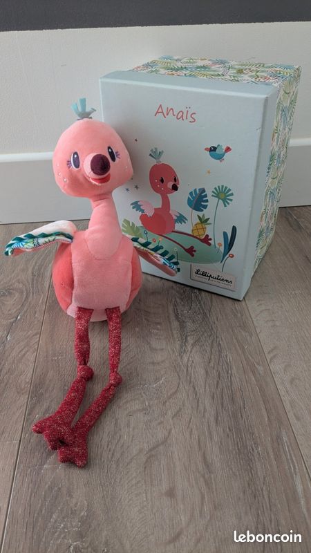 Mini personnage Anaïs le flamant rose - Lilliputiens
