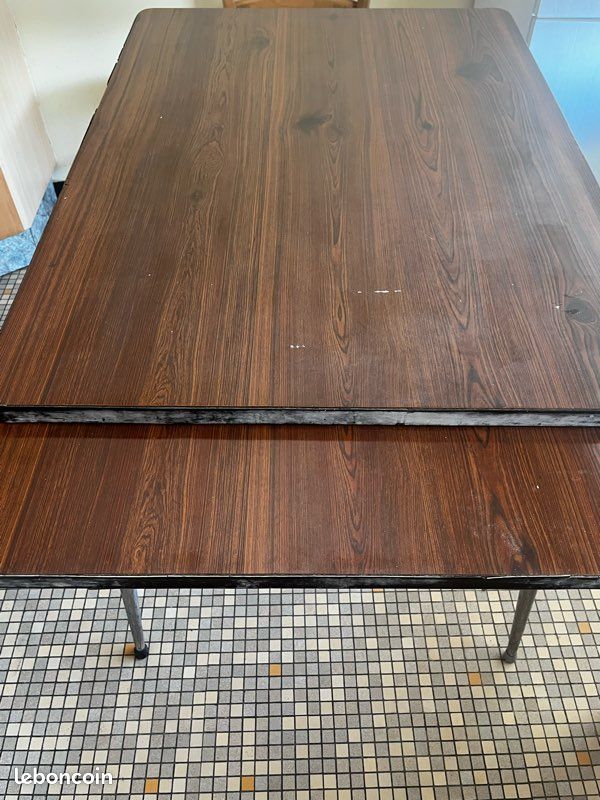Table de cuisine vintage en formica (image 3)