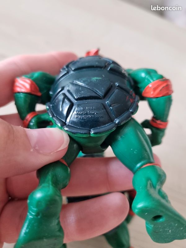 Lot De 4 Figurines Tortues Ninja (TMNT) Playmates Toys De 1988