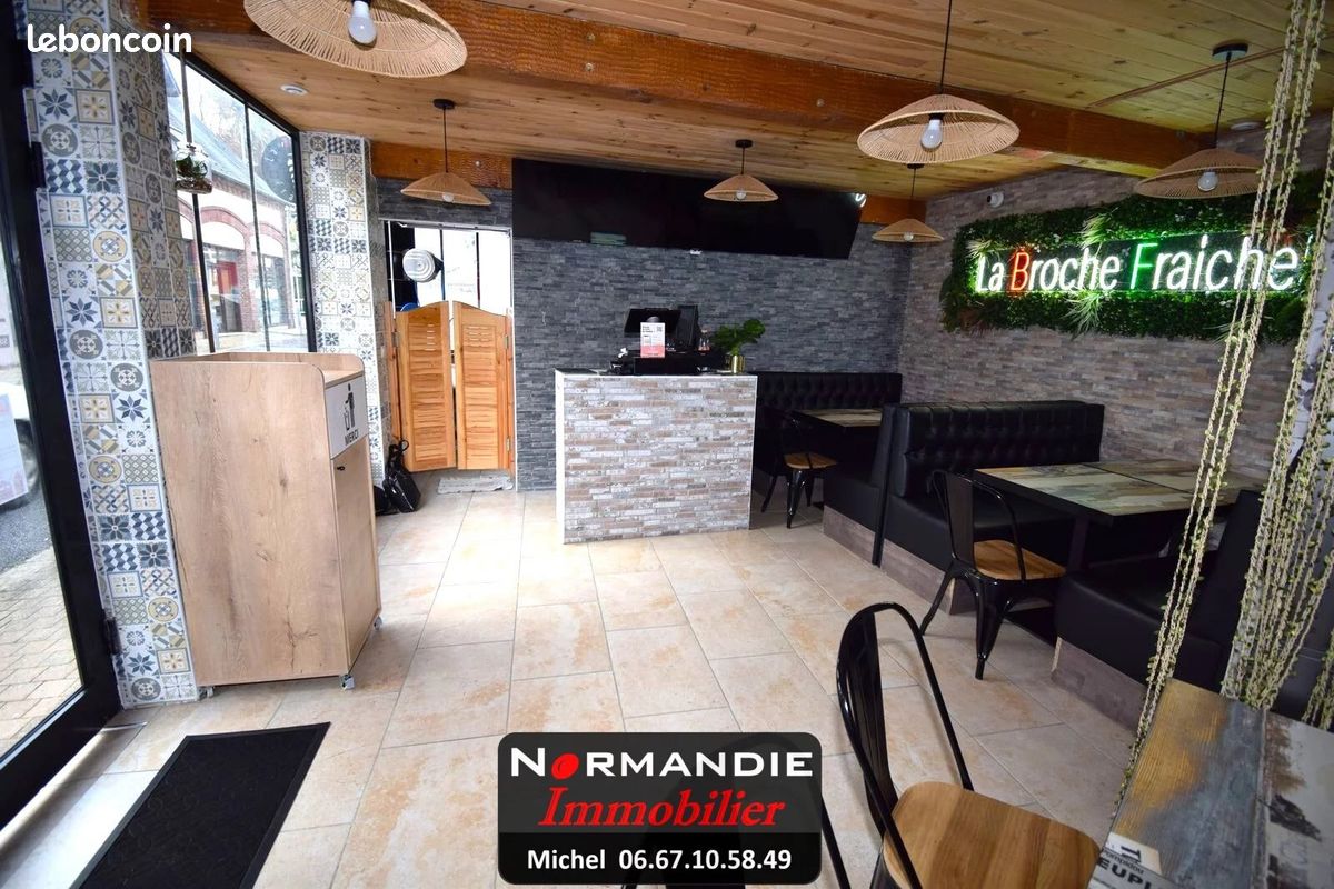 Fonds de commerce, restaurant, snack 40 m² Pavilly - Bureaux & Commerces
