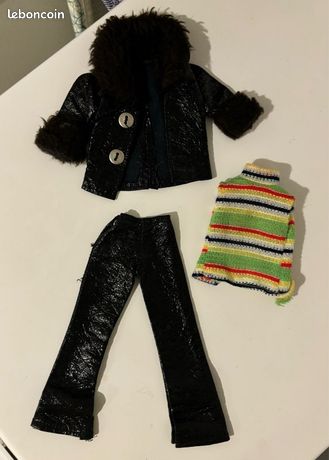 Tenue Complète Pour Poupée Tressy Bella - Année 1975, Très Bon état