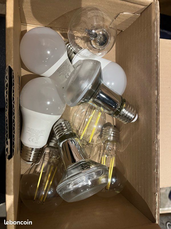 12 Ampoules E27 blanches (image 1)