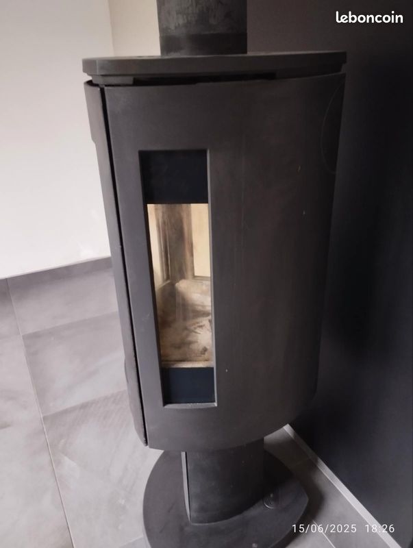 Poele à bois base rotative (image 6)