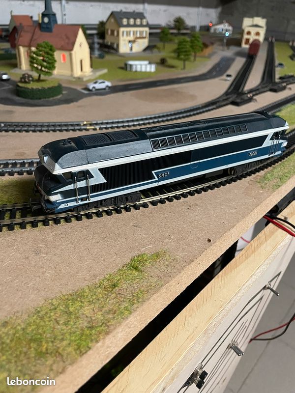Locomotive Jouef CC 72000 SNCF époque V - HO HJ 2059 - État Comme Neuve