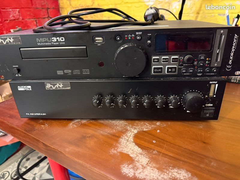 Mélangeur amplifie 240W audiopole (image 1)
