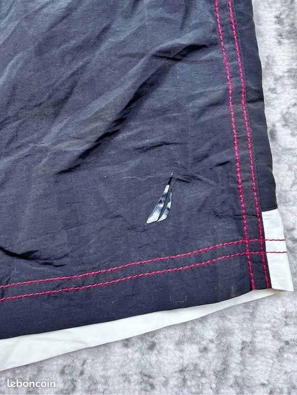 Short Nautica - Homme Xl - Navy - Polyester - Bon état (image 3)