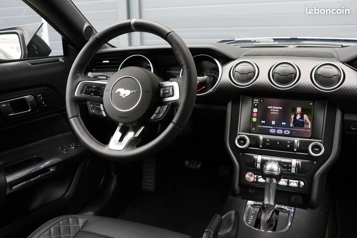 FORD Mustang EcoBoost Shelby GT500 Style 2.3 Turbo 314 ch – CarPlay – LED – Caméra (image 24)