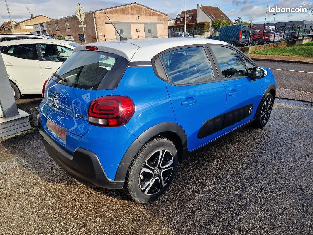 CITROEN C3 BlueHDi 100 S&S BVM5 Feel 1ère main (image 3)