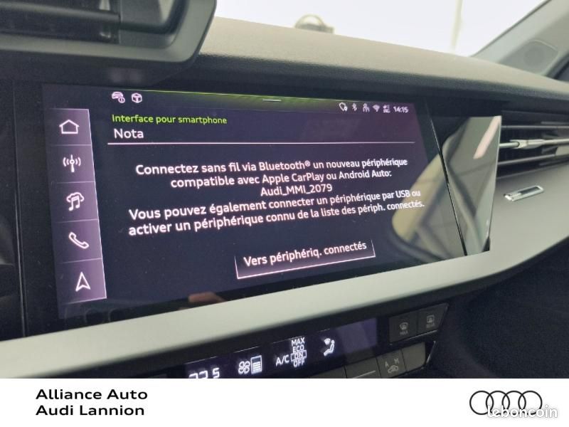 Audi A3 Sportback 1.5 TFSI e 204ch PHEV Business Executive S tronic 6 (image 10)