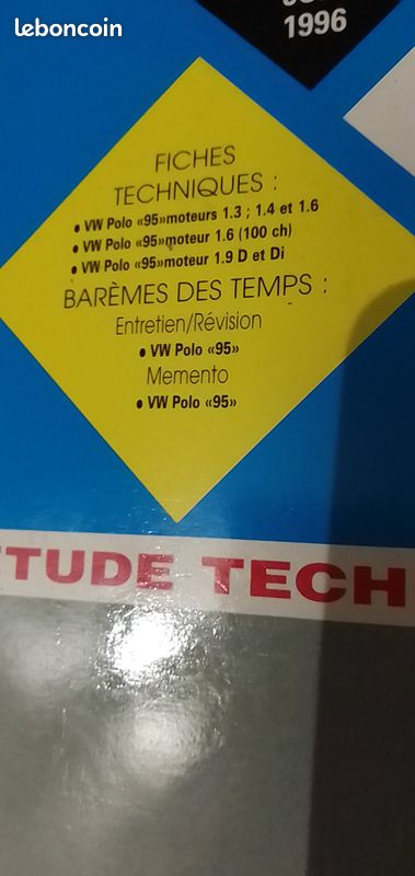 Revue technique Polo "95" (image 2)