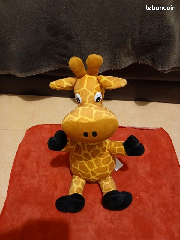 Peluche Girafe Interactive – Musique & Vibration