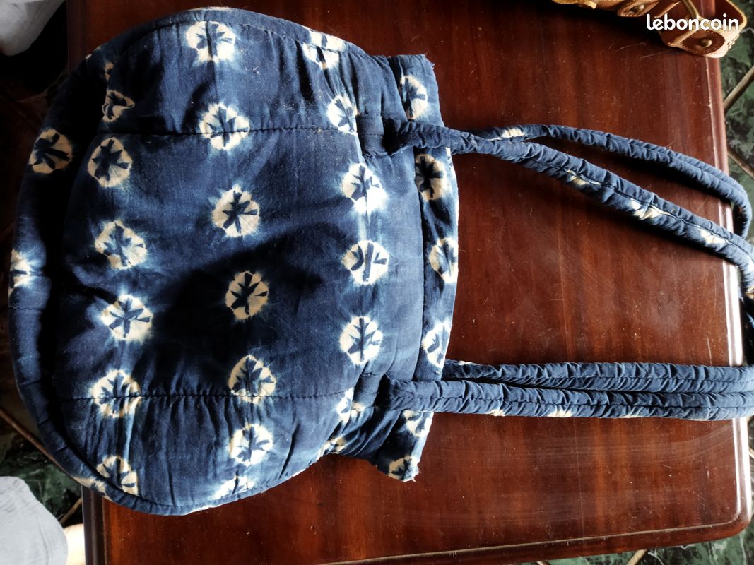 Sac à main tissu africain (image 1)