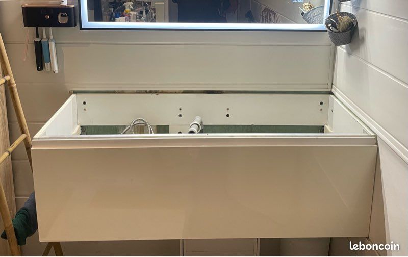 Meuble salle de bain + Miroir (image 2)