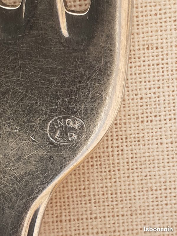 Ménagère en inox monogramme LR (image 4)