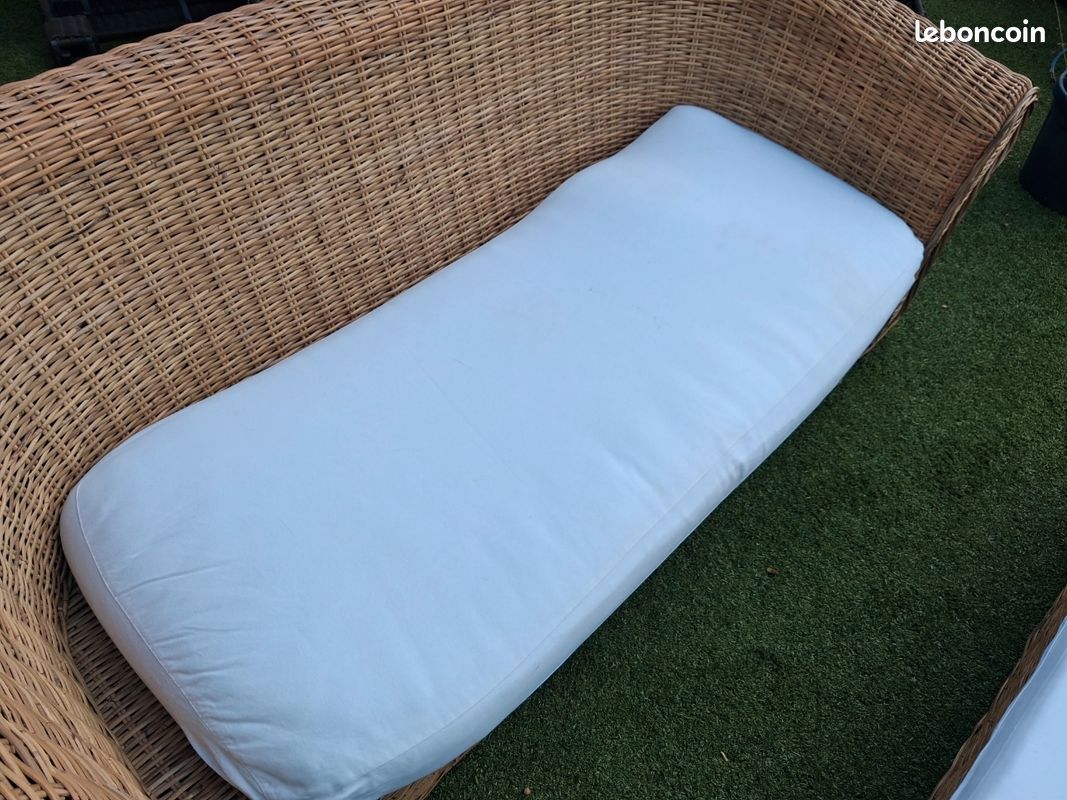 Salon jardin en rotin (image 10)