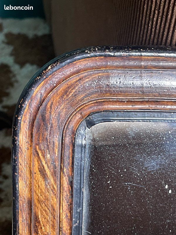 Miroir Louis Philippe en bois et stuc (image 7)