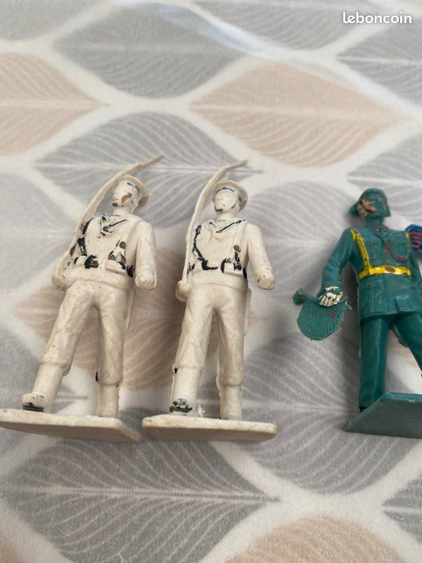 Lot De Soldats Plastique Marksmen London - 1:32 (60mm) - NEUFS Sous Blister - Années 80