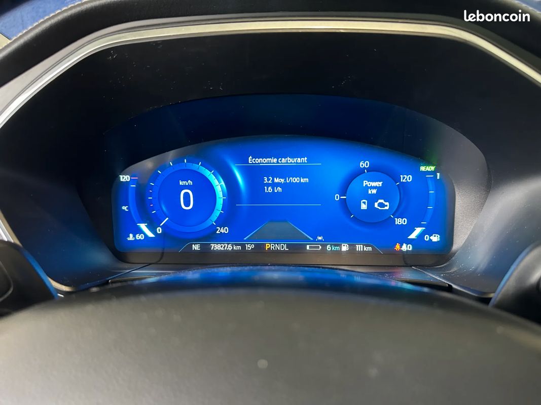 Ford kuga vignale 2.5i duratec 225 ch hybride rechargeable phev 2021 (image 10)