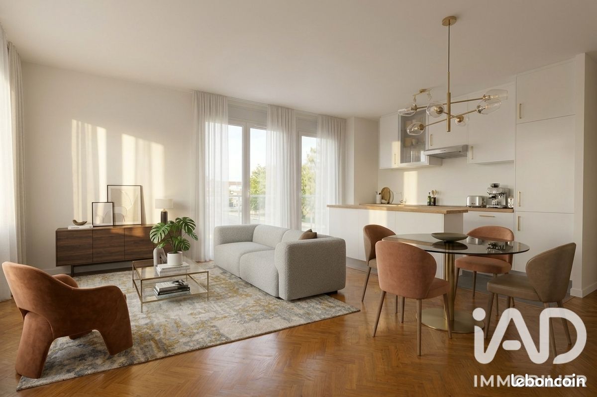 Appartement 4 pièces 79 m² · à Issy-les-Moulineaux · 79 m² · 608 000 €