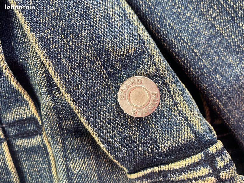 Veste en jean Purple Brand taille M (image 5)