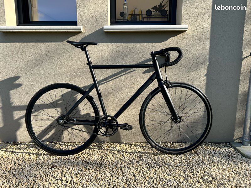 Vélo Santafixie Raval Black, 2 vitesses (image 1)