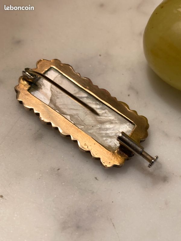 Broche en nacre / Ancienne (image 6)