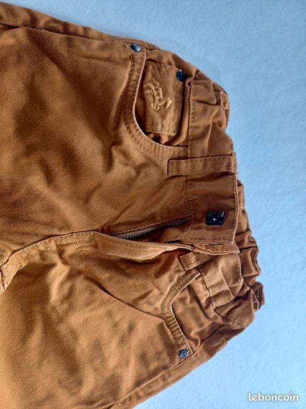 Pantalon camel 3 ans (image 4)