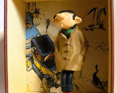 Figurine Gaston Lagaffe Collectoys : Gaston en duffle coat - Jeux et