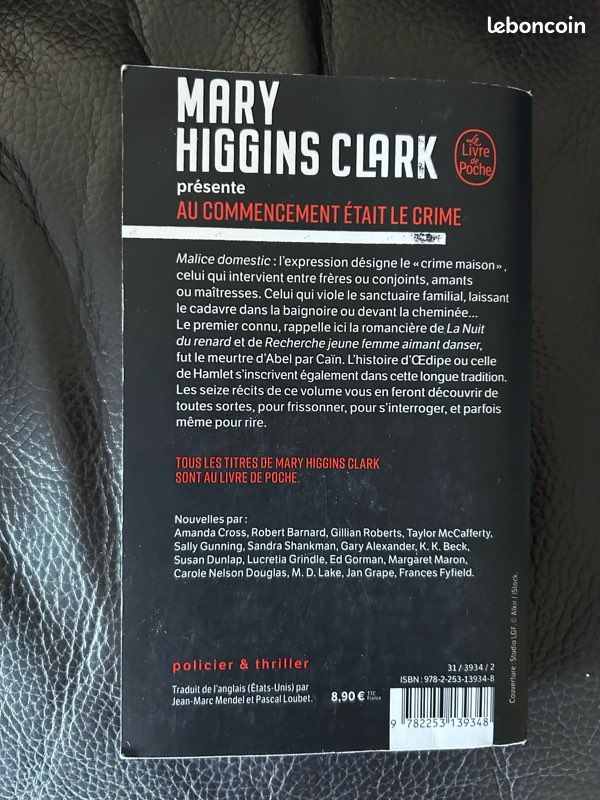 Livre de Mary Higgins Clark (image 2)