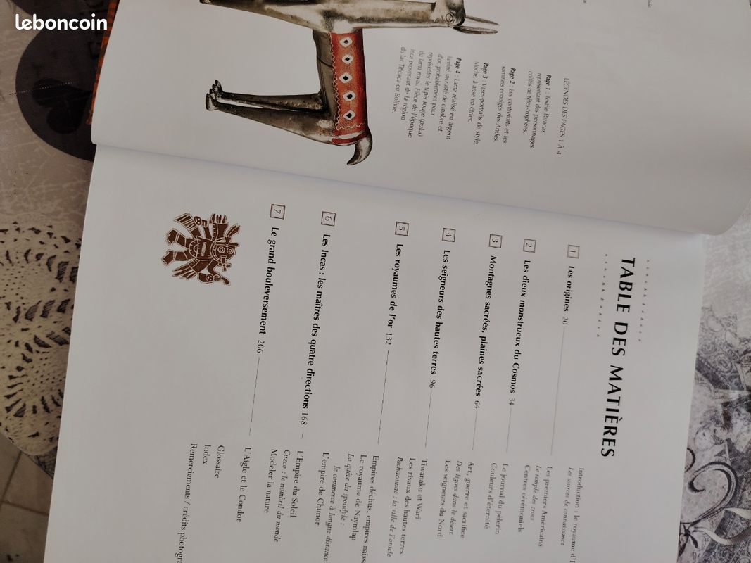 Beau Livre " Trésors des Andes" (image 3)