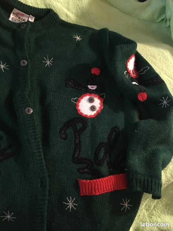 Gilet brodé très doux little ishwar 10/12 ans - vérifiez avec mes mesures - neuf (image 6)