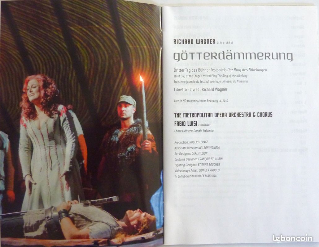Coffret 8 DVD : Intégrale du Ring de WAGNER au MET de New York / Robert Lepage / James Levine, Fabio Luisi / Jonas Kaufmann, Bryn Terfel, Deborah Voigt, Jay Hunter Morris / Deutsche Grammophon (image 17)
